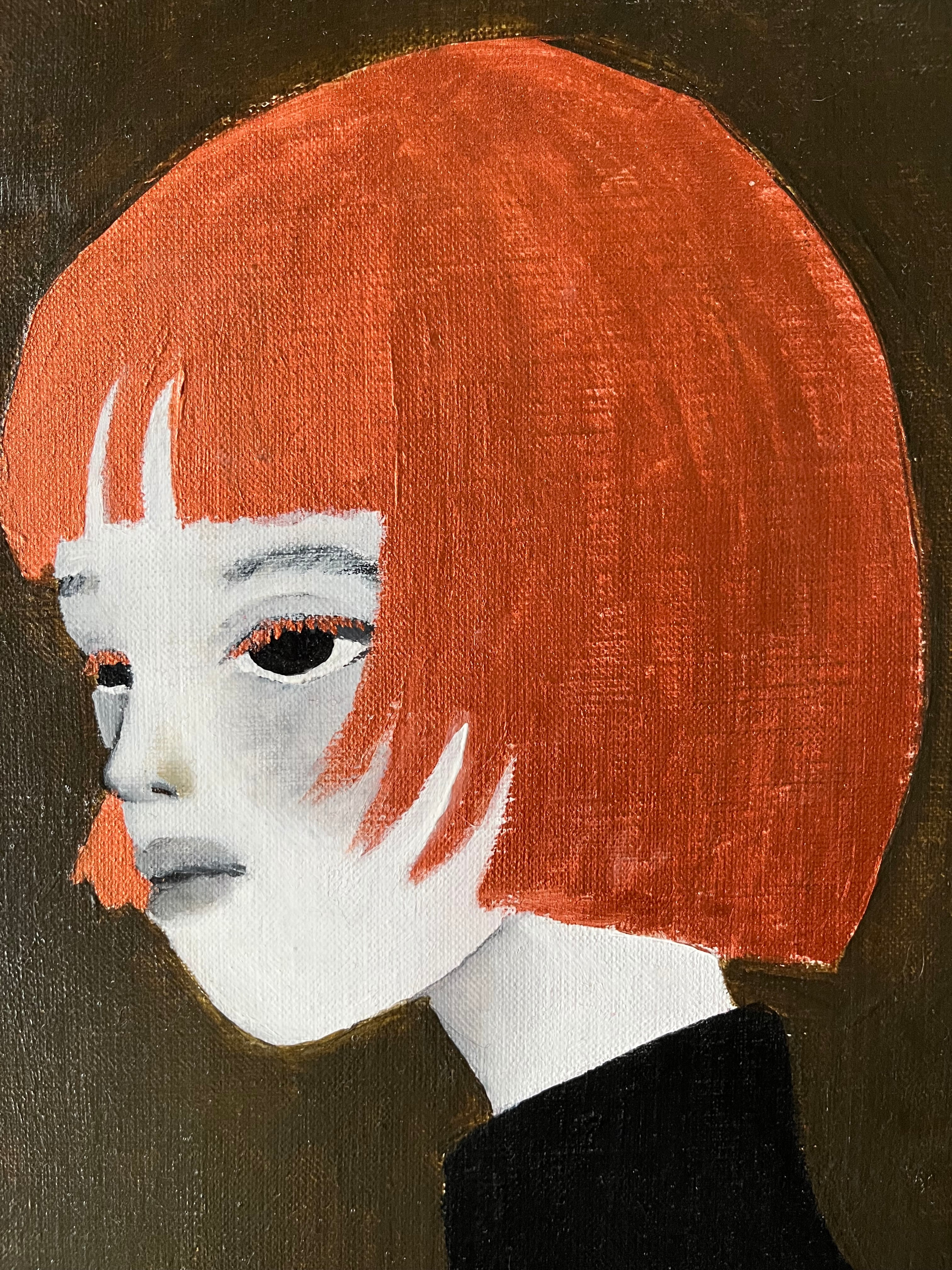 「萌黄」 菊池こずえ イラスト原画 萌黄」 菊池こずえ イラスト原画 金魚」 菊池こずえ イラスト原画