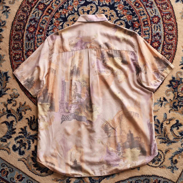 pail tone color art graphic h/s shirt 