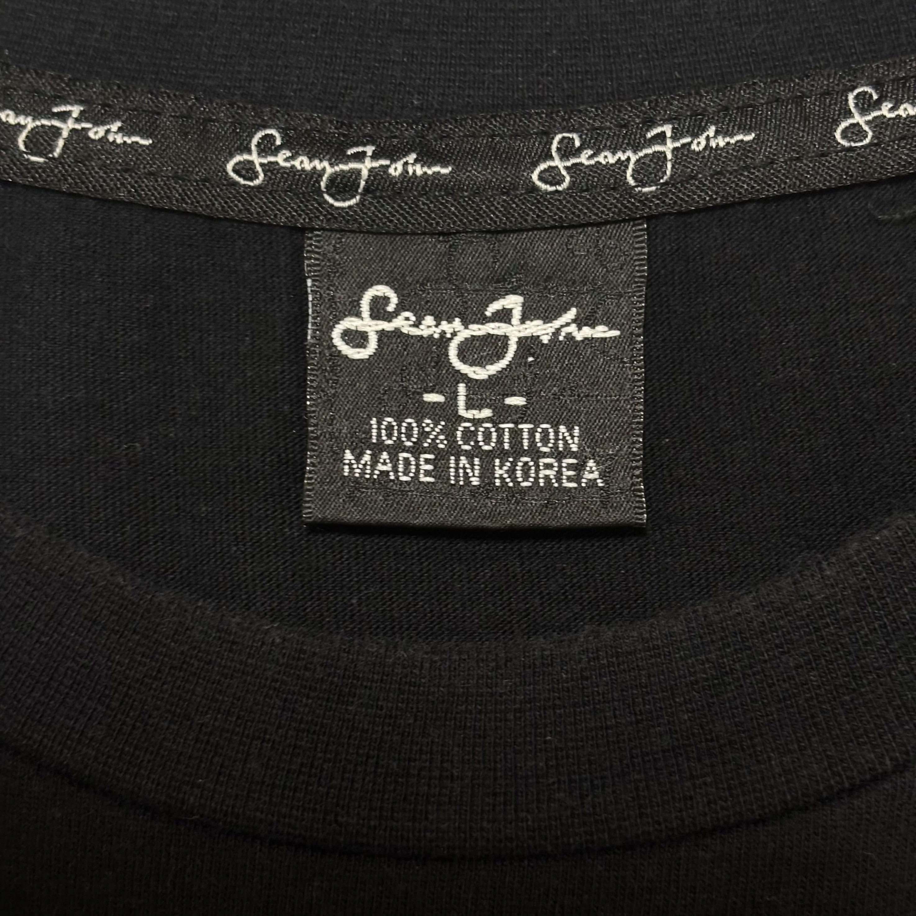 古着 ショーンジョン SEAN JOHN 半袖 Tシャツ クリーニング済み 装飾