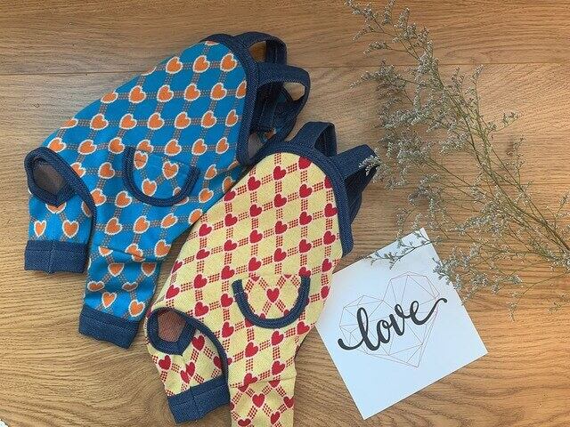 《即納》№Z0053 Heart rompers