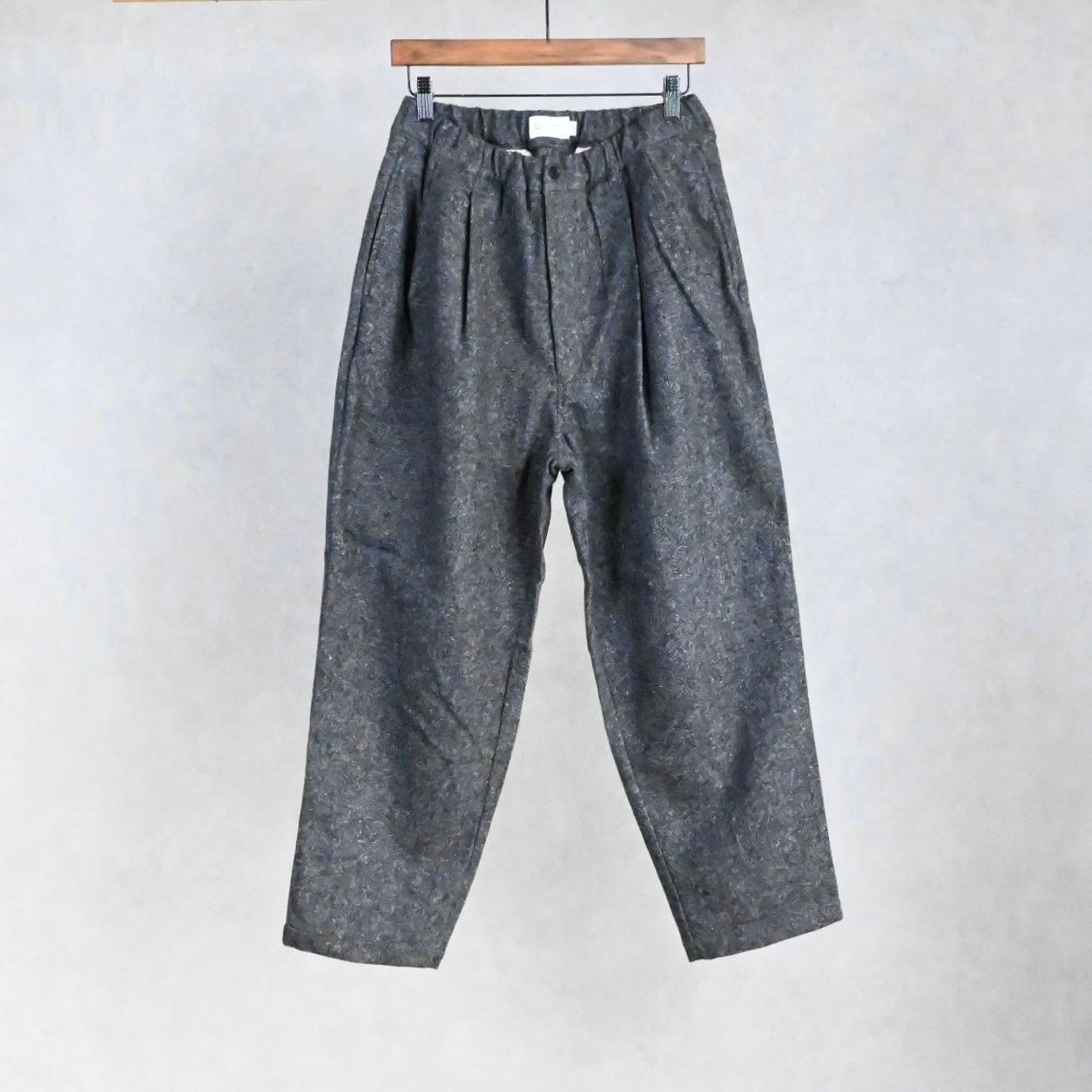 still by hand】シルクネップパンツ 24AW 44(S) 値下げ× still by hand