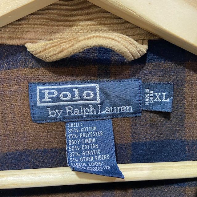 『送料無料』90s Ralph Lauren コーデュロイスウィングトップジャケット　茶系