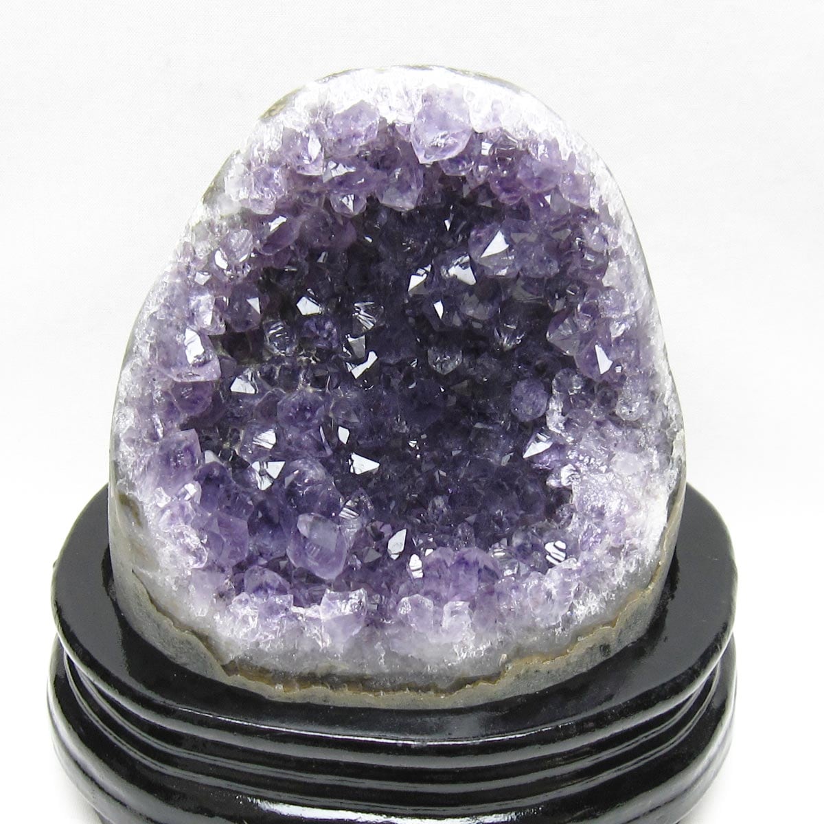 1.2Kg アメジスト クラスター ウルグアイ産 アメジスト 原石 amethyst 台座付属 一点物 182-8785