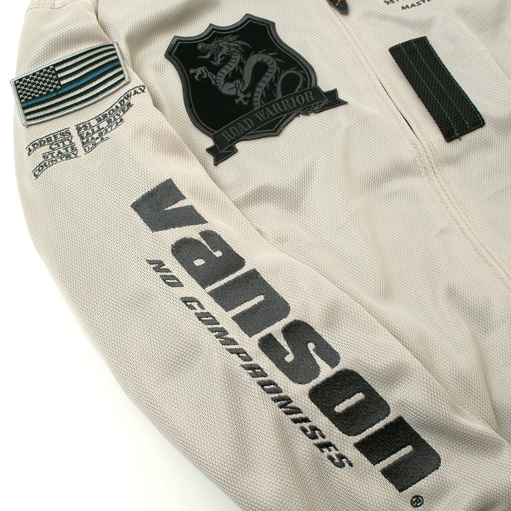 VS26101S メッシュMA-1ジャケット | vansonleathers