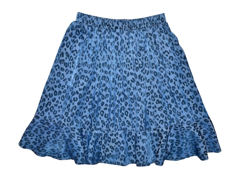 DoReMi Unique Series – Blue Leopard Skirt