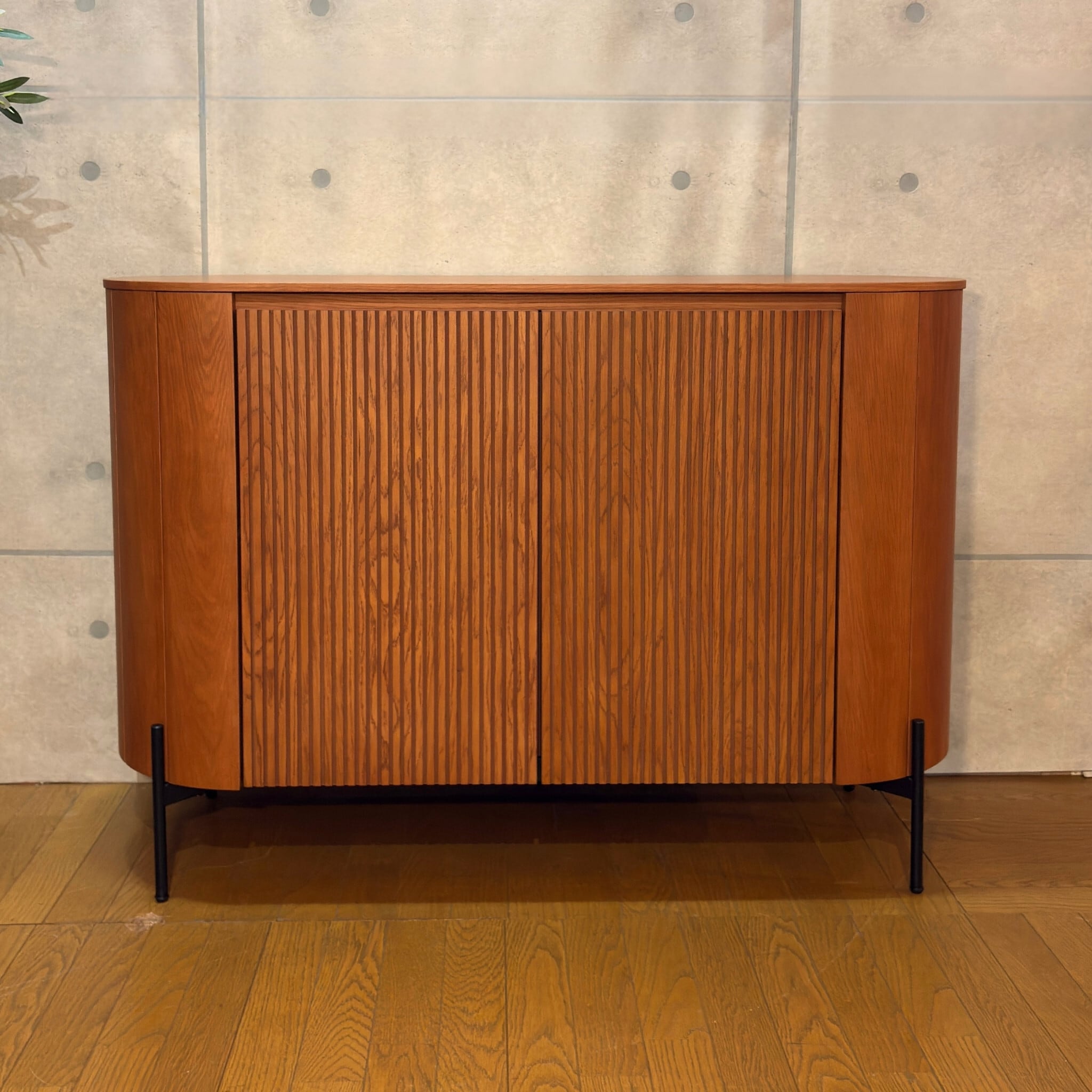 Contemporary / Oval Sideboard / オーバル型 サイドボード ローボード
