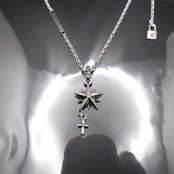 10P STAR with CROSS #1 NECKLACE with GODSIZE® I.D. TAG / 10ピークススター ウィズ クロス #1 ネックレス ゴッドサイズ® I.D.タグ