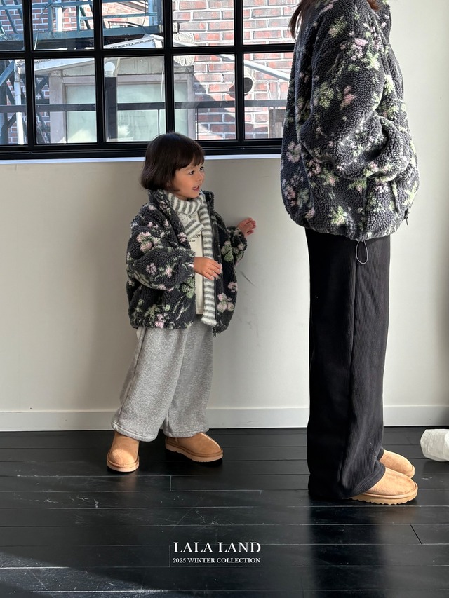 【予約】Mom Stretch Ribbed Minky Pants (adult)