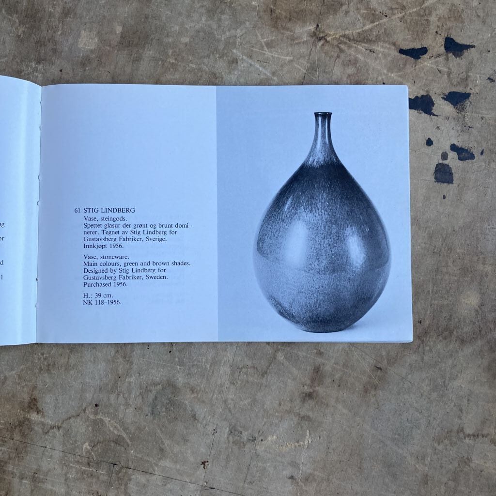 ノルウェーの国立工芸博物館が1946－1979年の間仕入れた物の