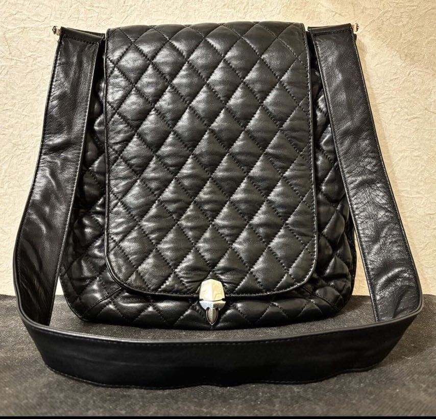 CHROME HEARTS クロムハーツ キルティング ショルダーバッグ