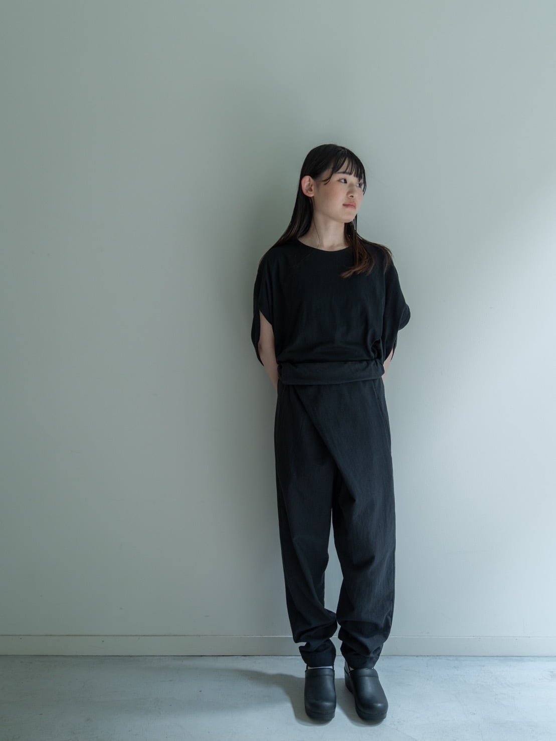 【8/20まで】COSMIC WONDER Wrapped pants COSMIC WONDER「Cotton flax poplin wrapped pants」 | uminoschole
