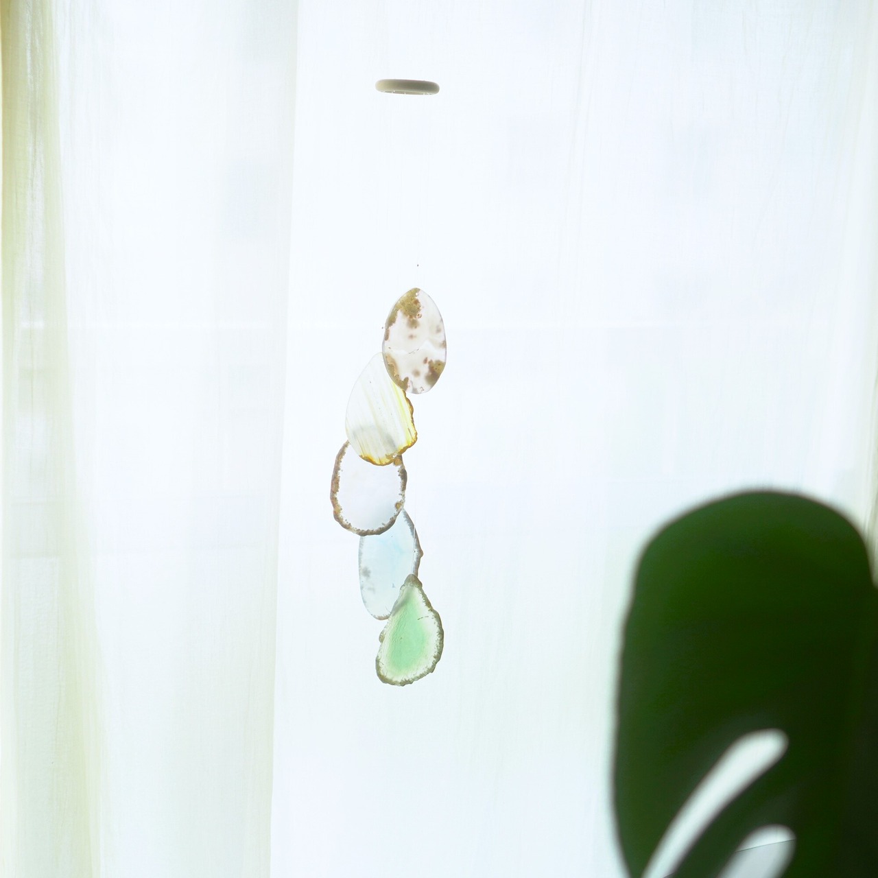 Italian Gelato - アゲートヒーリングチャイム / Agate Sun Catcher Wind Chime 059