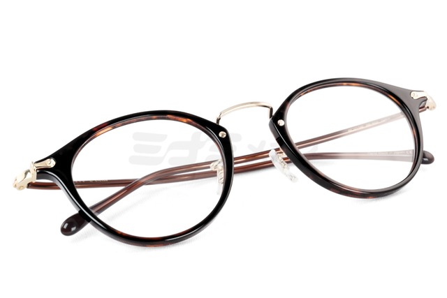 INTIMITE by EYEVAN メガネ INE-4009 Col.TOR / G ボストン 46サイズ 七宝リム 眼鏡 アンティミテ 佐々木希 アイヴァン 鯖江 日本製 正規品-4枚目