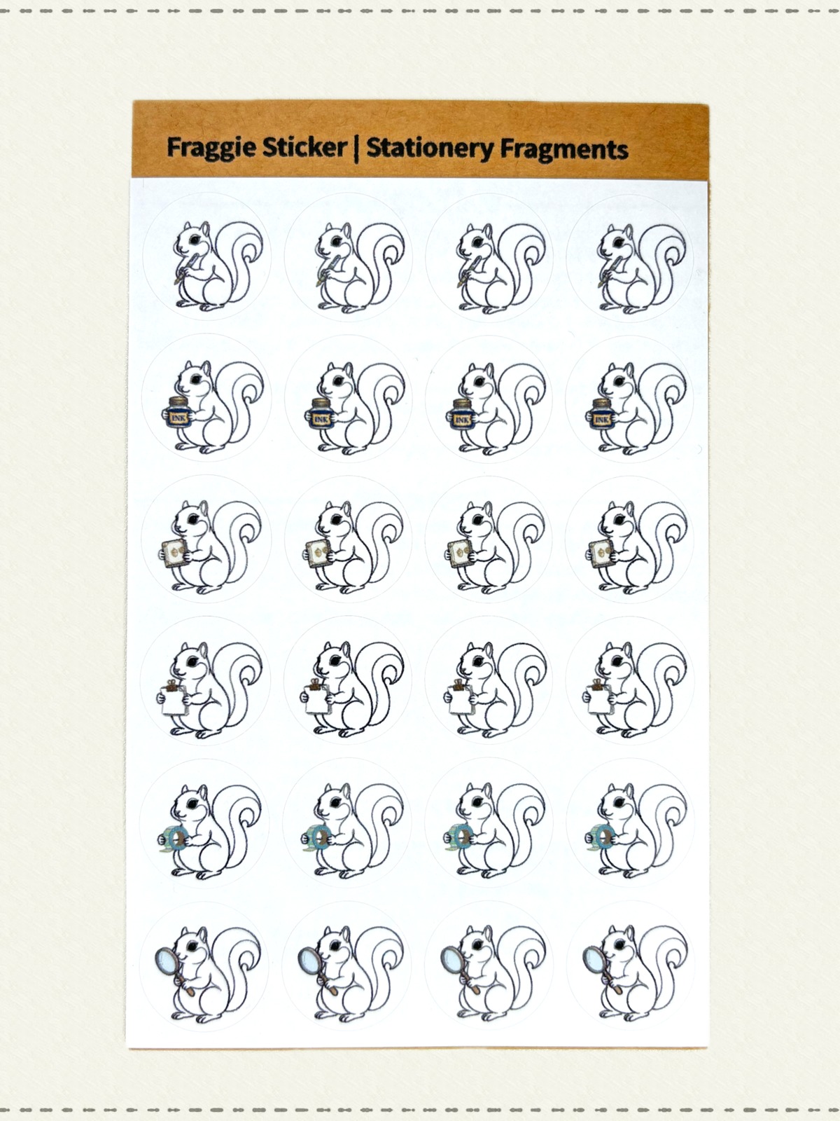 Fraggie Sticker | Stationery Fragments | Little Fragment