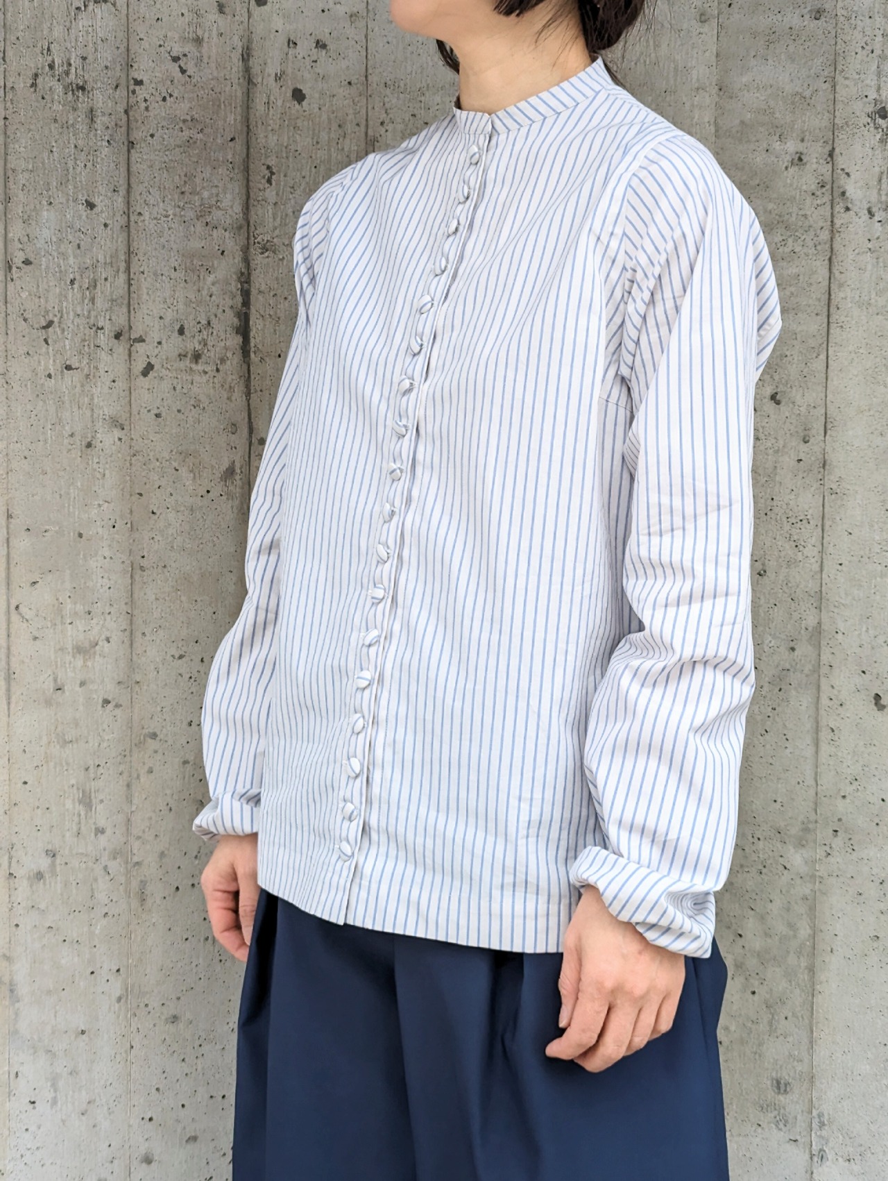 YAB-YUM] 241401 MANY BUTTON SHIRT | ある晴れた日に