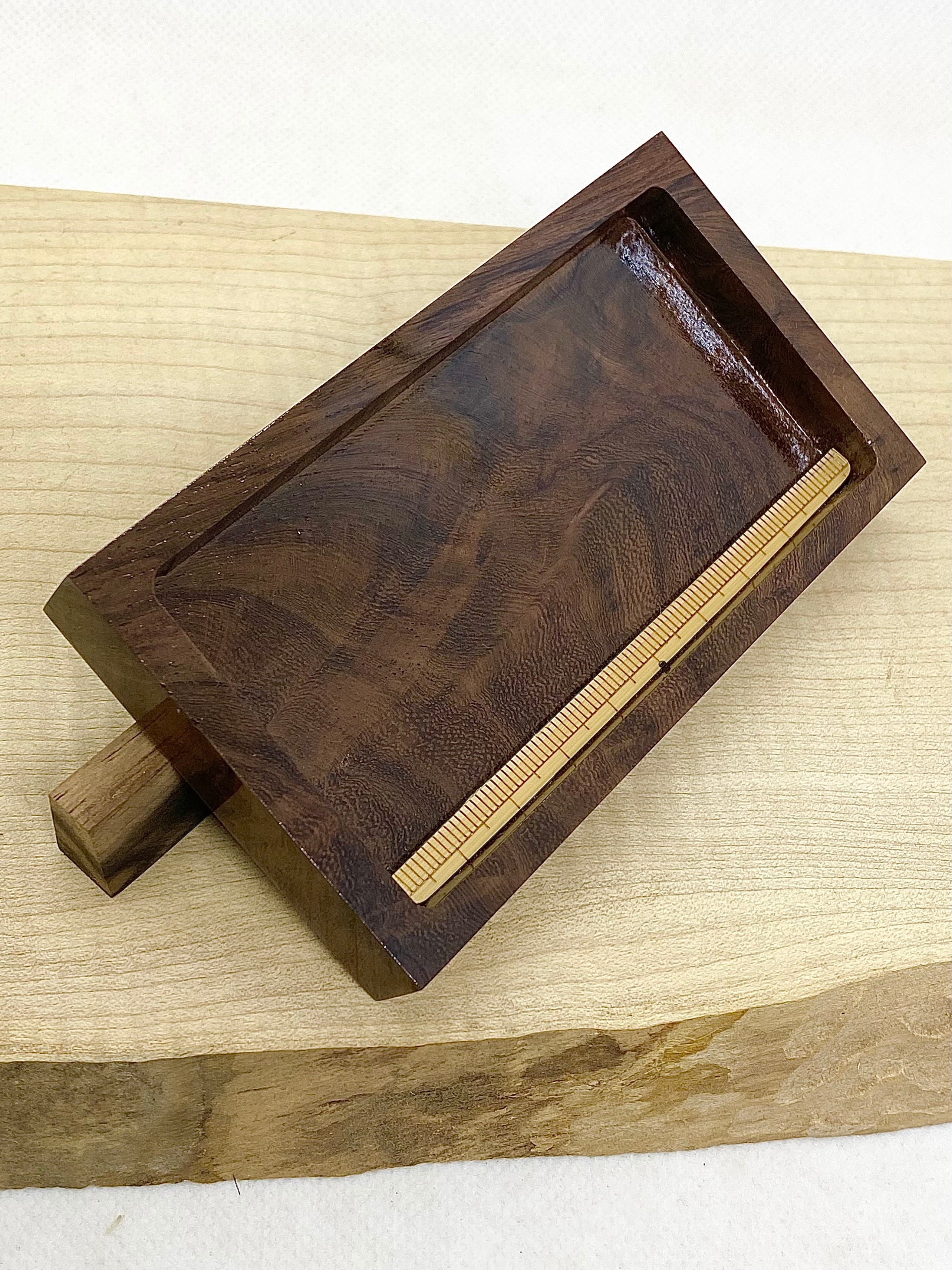 銘木小物釣具 箱廣modify