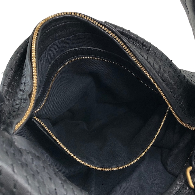 LOEWE ロエベ ショルダーバッグ ブラック レザー ワンショルダー vintage ヴィンテージ オールド 7nyidj