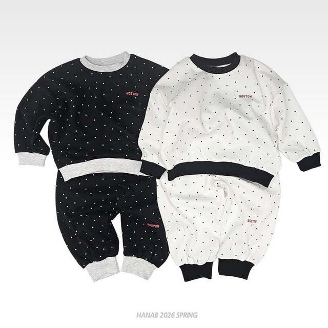 《送料無料》予約：ドットセット【HANAB】※ジュニアサイズ