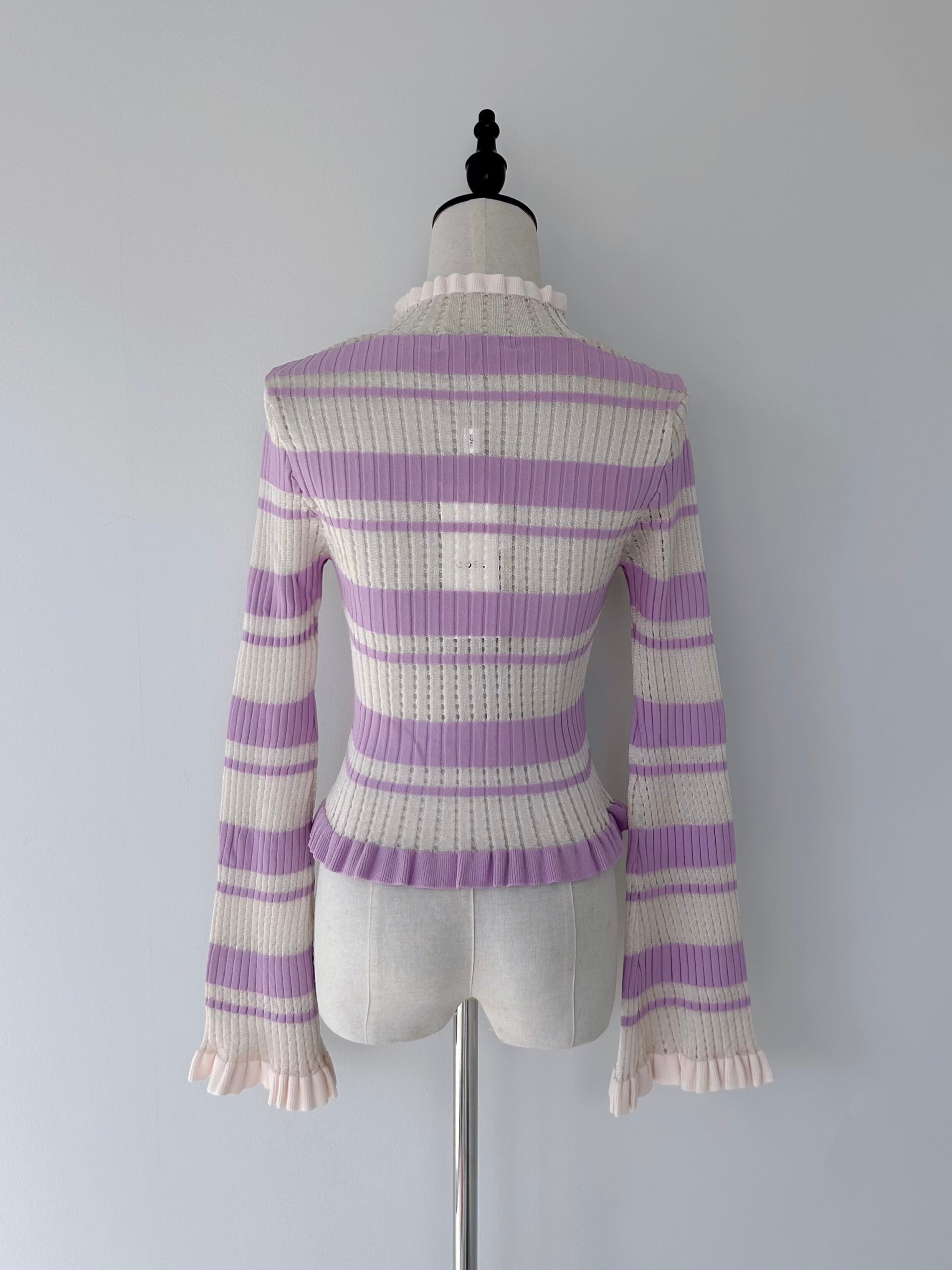 COEL 袖フレアボーダーニット | KOKO