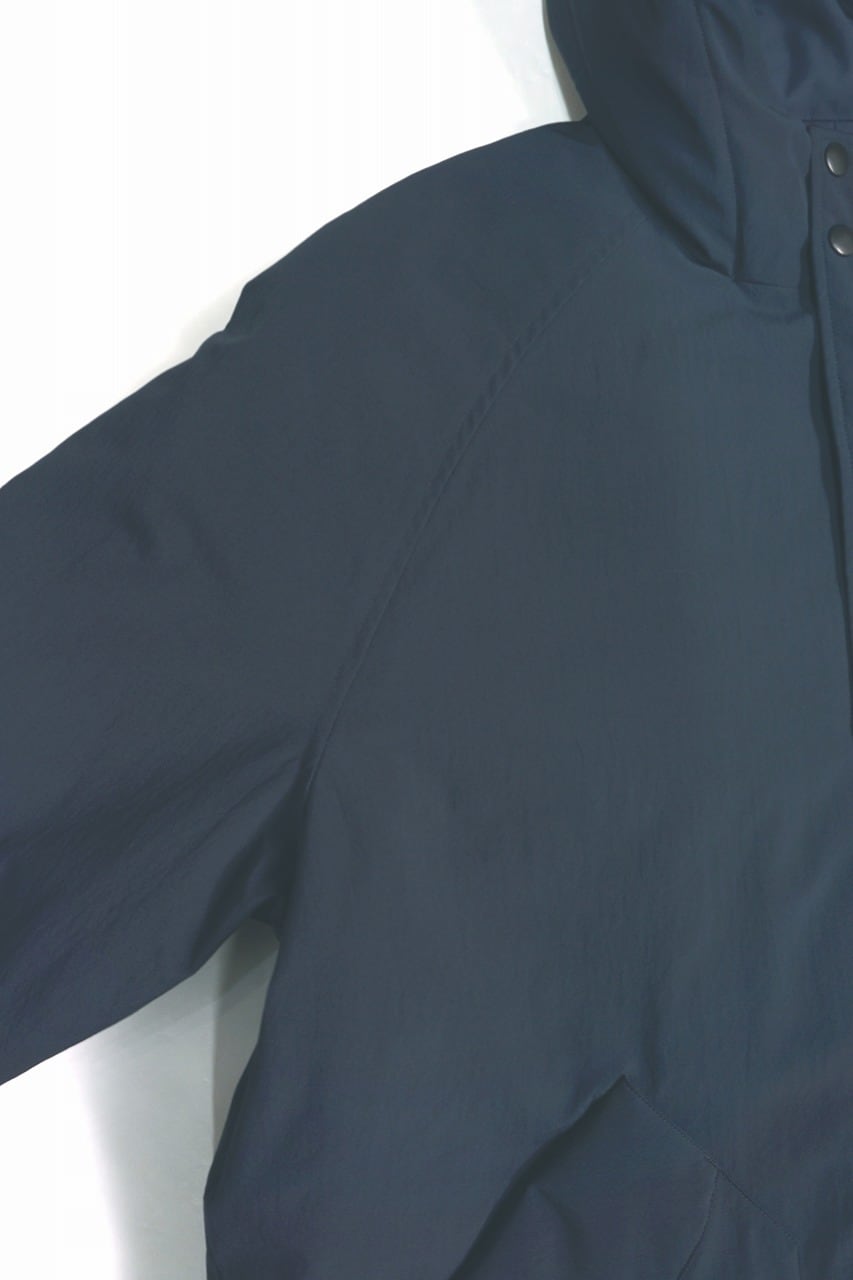 Nylon Padded Hoodie Coat