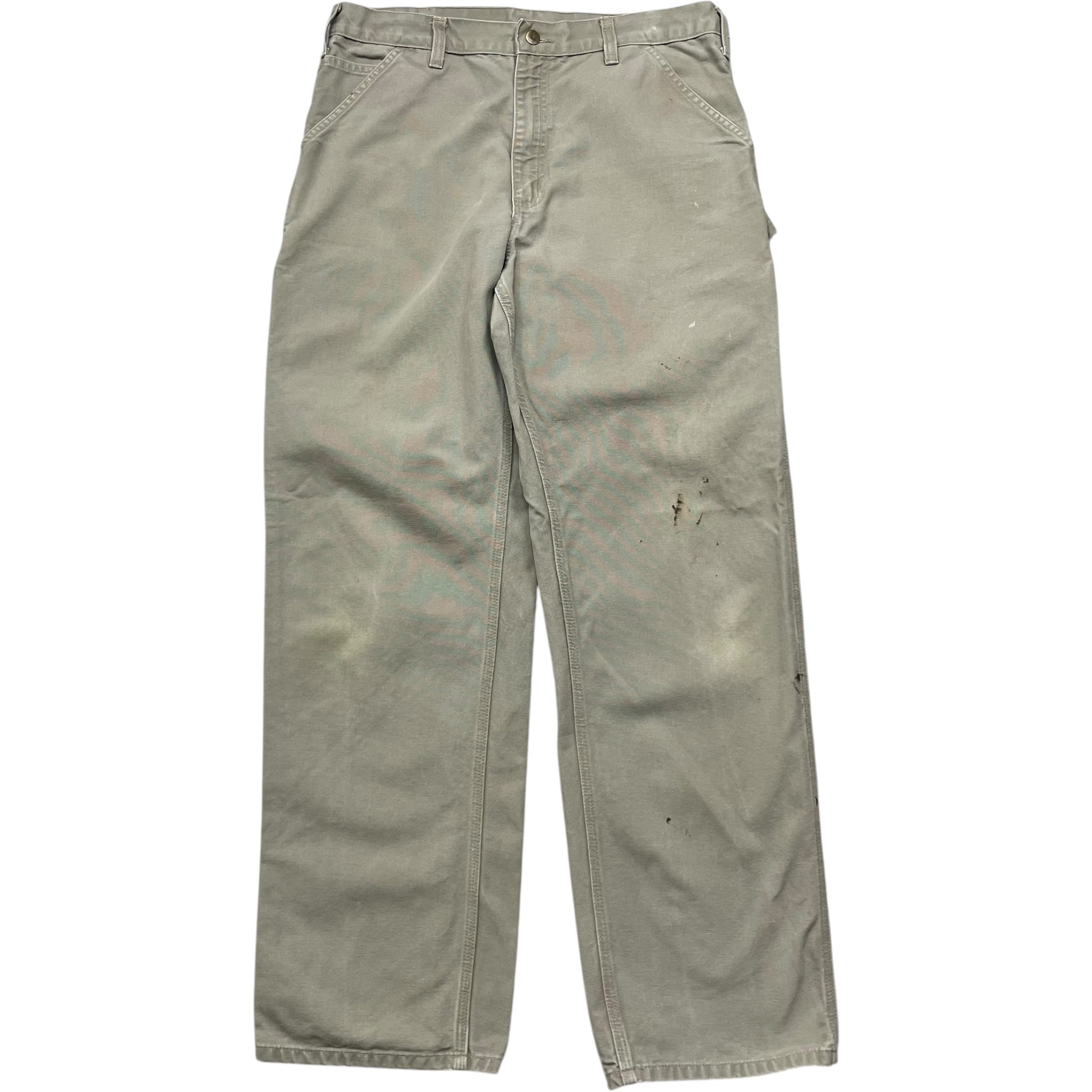 《実寸W35 L33》Carhartt カーハート ワークパンツ ペインターパンツ ライトグレー no.5286