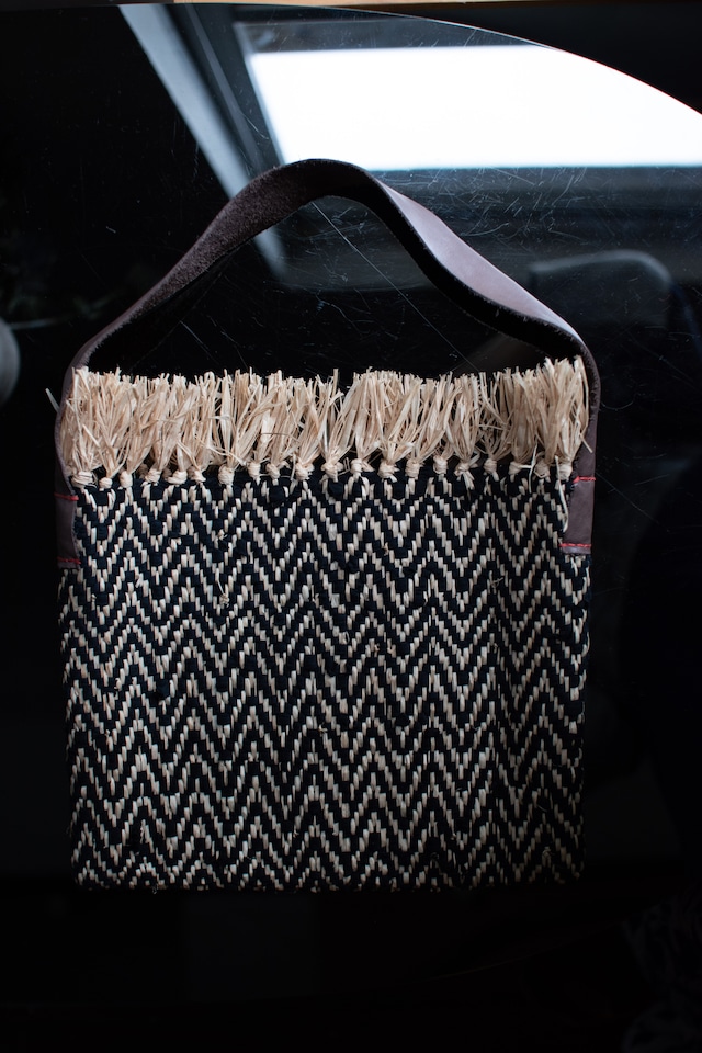 Raffia cotton bag