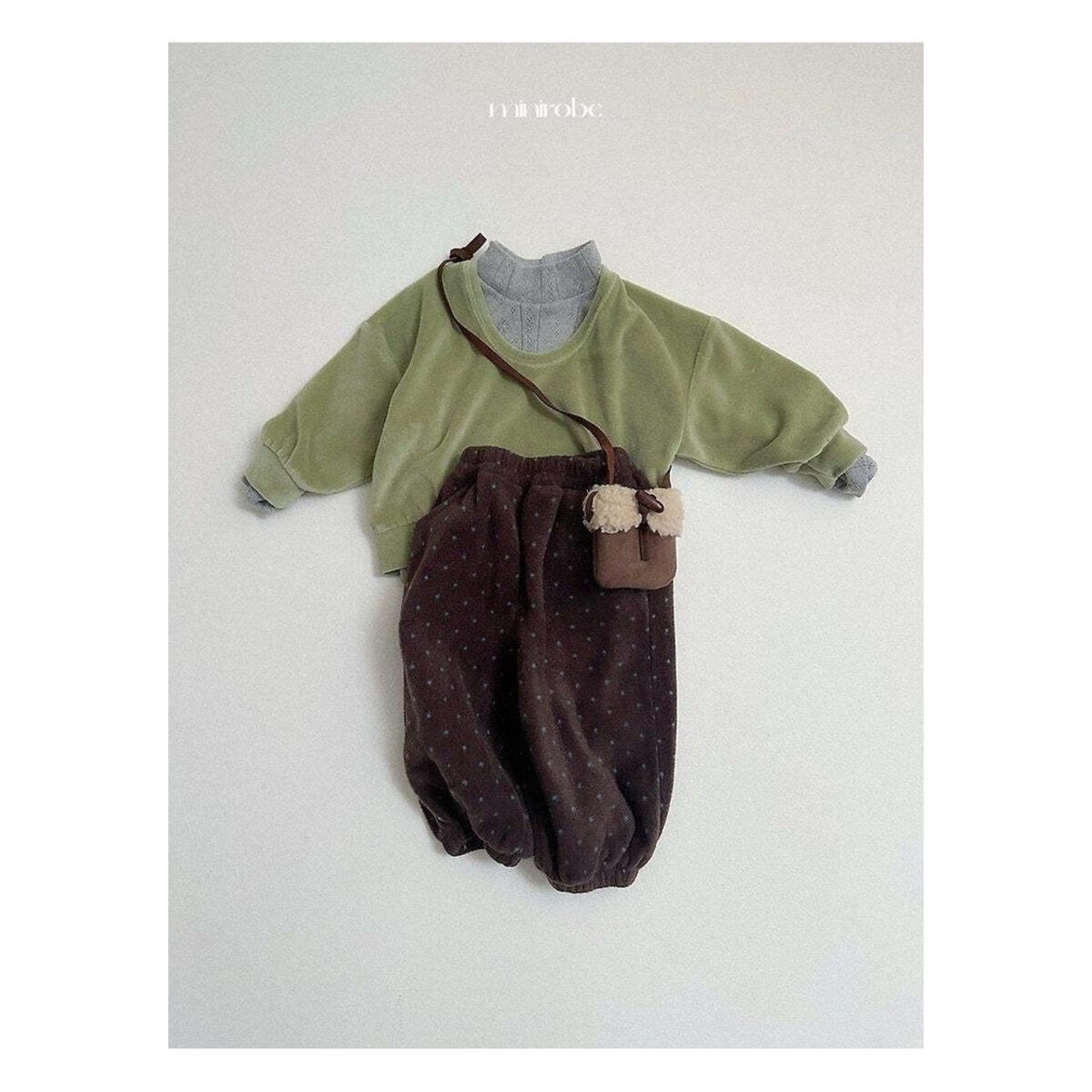 【取寄】minirobe ムスタングミニバッグ FREE|冬服|韓国子供服