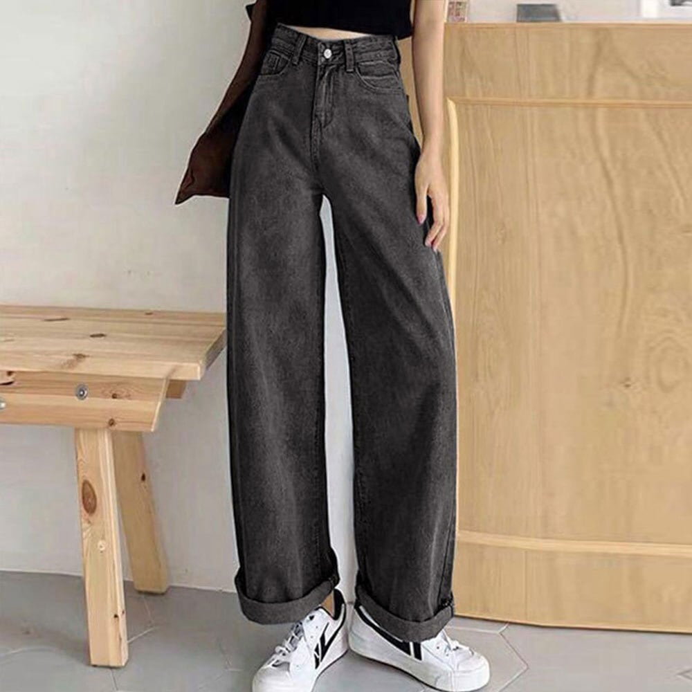 ストレート デニムパンツ レディース デニム きれいめ おしゃれ 大人 カジュアル 韓国 ハイウエスト ジーンズ ゆったり 春夏秋冬 大人可愛い 大人女子