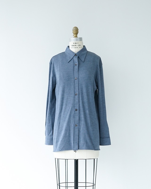 Silk shirt〈Hermès by martin margiela〉