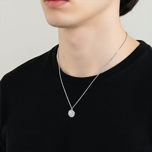 イタリアンコインネックレスシルバー