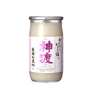 神渡　昔ながらのにごり酒　180ml（ガラスカップ）