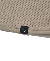 CALORA FLEECE HOODED PULLOVER_BEIGE