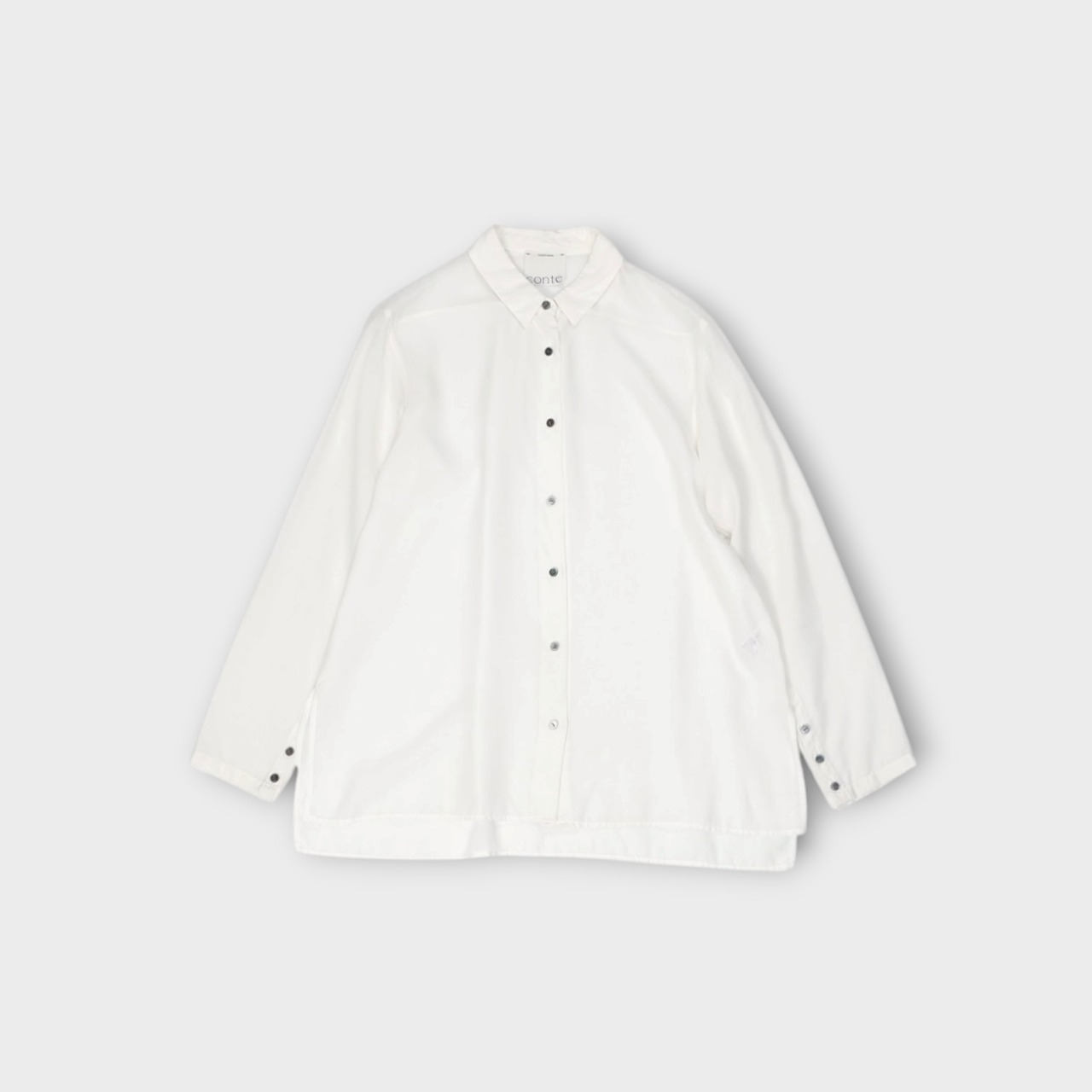 conte【キュプラシルクシャツ】