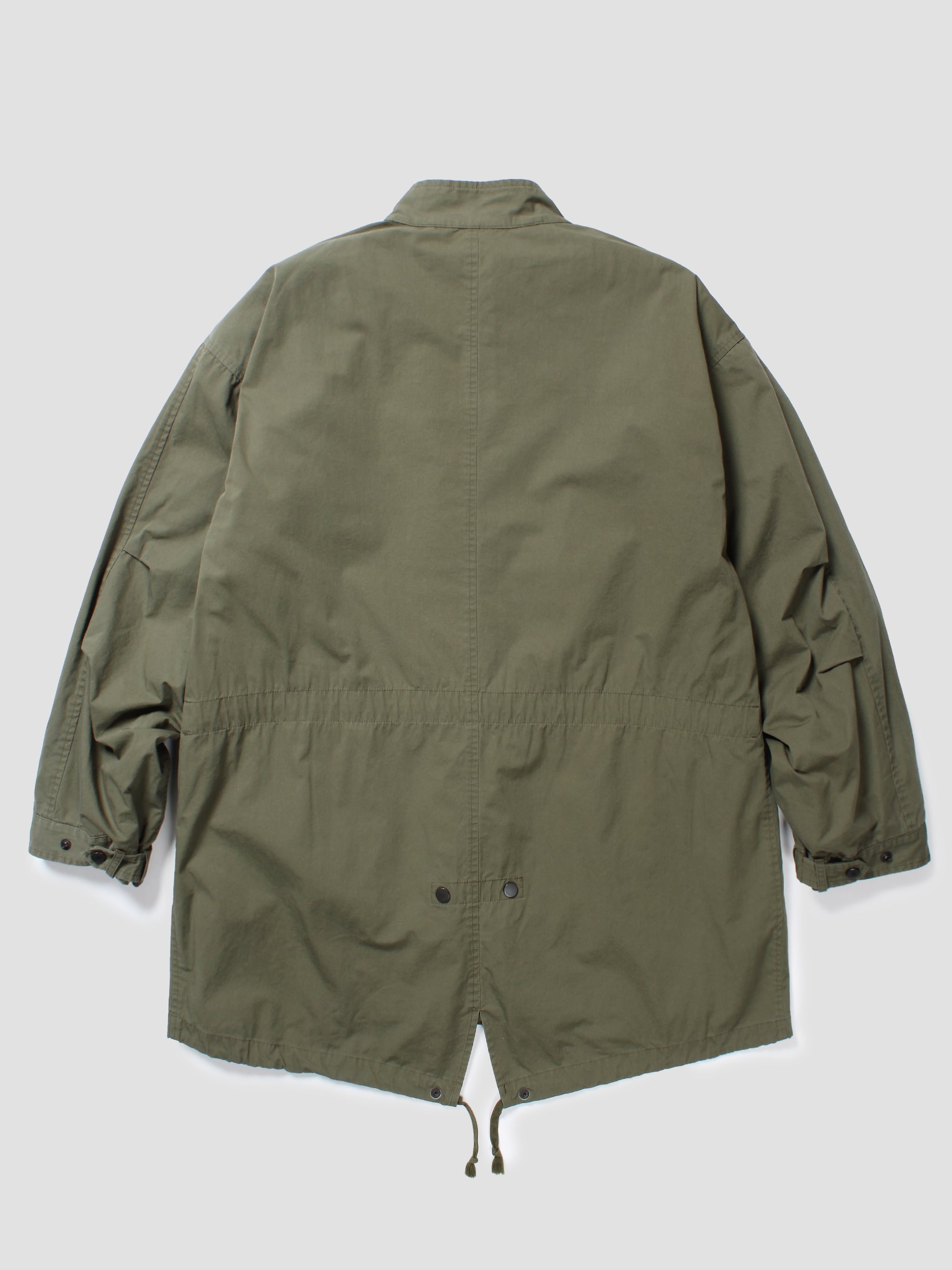 CABARET POVAL / FISHTAIL PARKA W/LINER - MILITARY GREEN | DEXIM