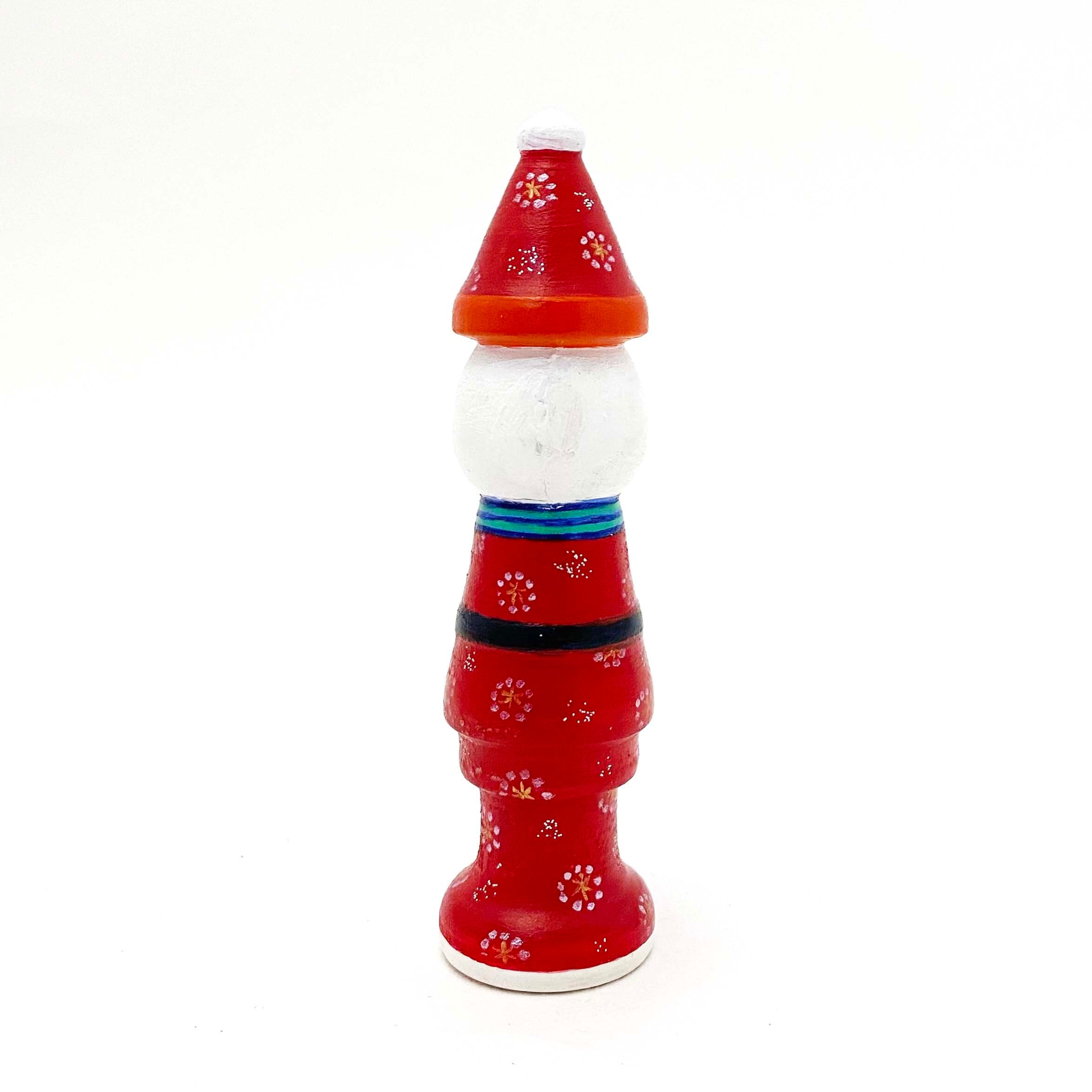 新型こけし雪だるま