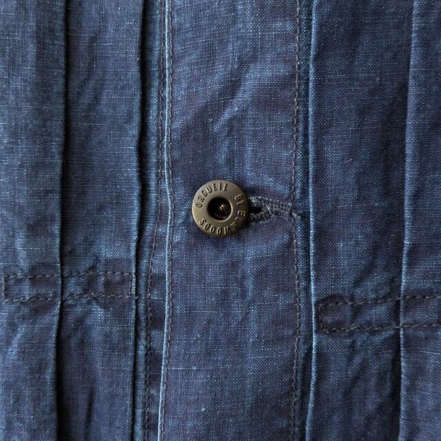 Orgueil インディゴリネンジャケット Indigo linen jacket / OR-4311