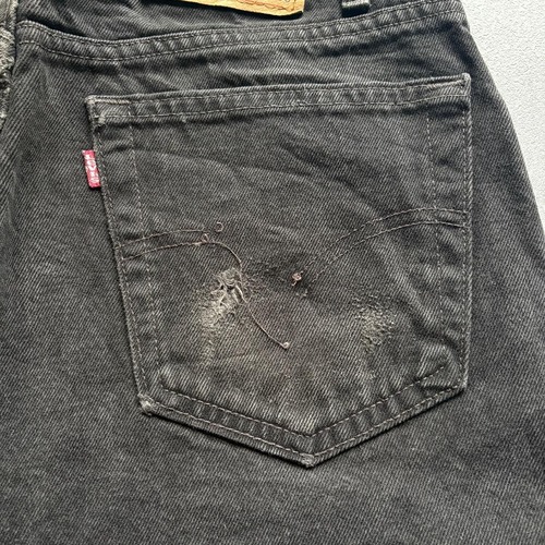 【W34 L30】90s USA製 levi's black 511 詳細写真18