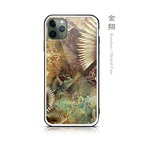 金翔 - 和風 強化ガラスiPhoneケース