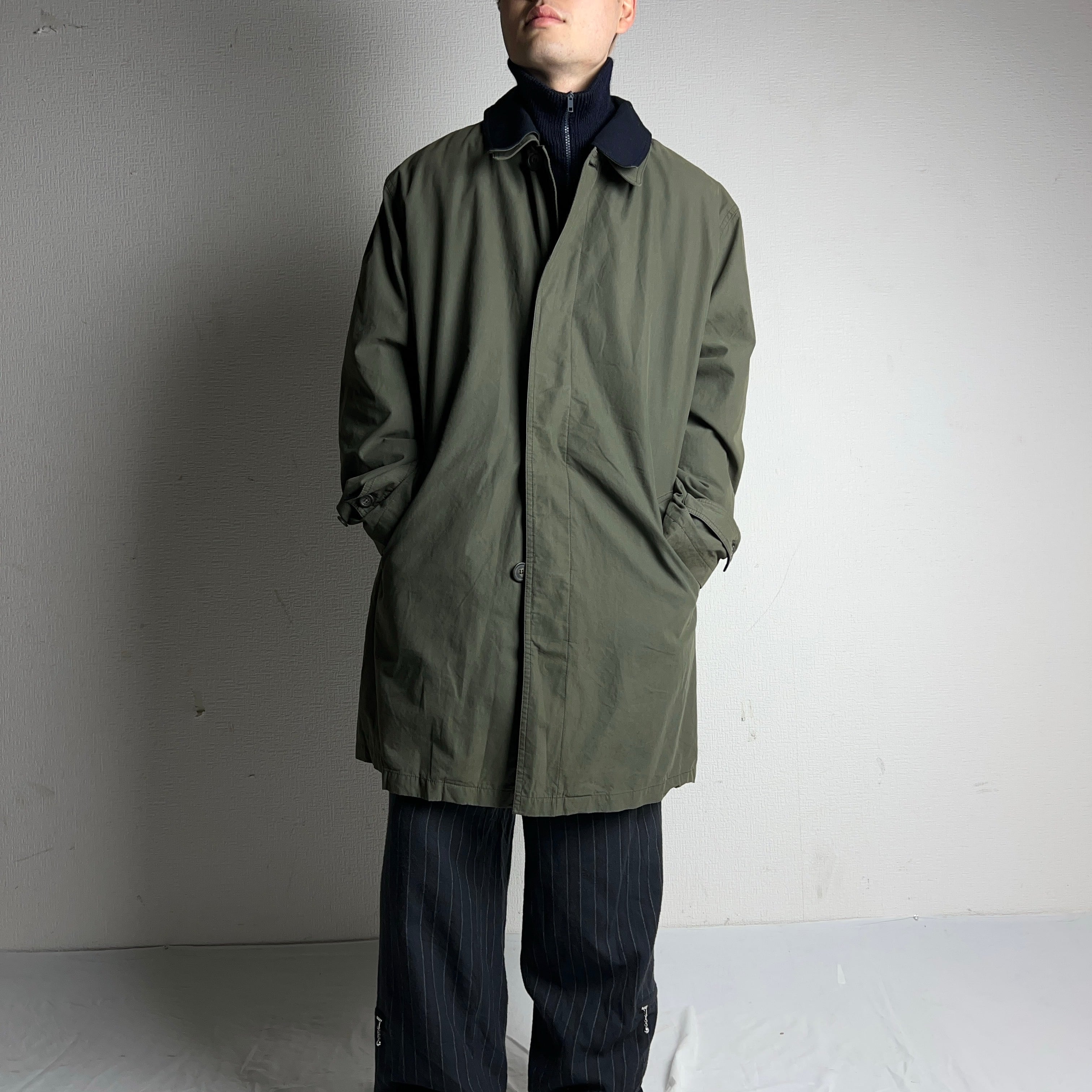 ラルフローレン　Ralph Laurenステンカラーコート　オリーブ RALPH LAUREN Balmacaan Coat ラルフローレン ステンカラーコート