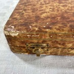 カトラリーセット　デザートフォーク・サーバーセット 真鍮　角素材　ケース入り　ケーキフォーク12本　サーバー１本 12TWcy13