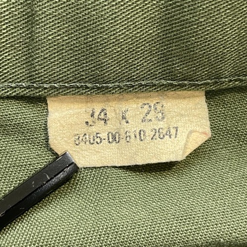 70-80s アメリカ軍 実物 OG-507 ベイカーパンツ 34/29 w31 詳細写真12
