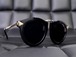 ◆KarenWalker カレンウォーカー HARVEST ハーベスト ステンレス サングラス めがね 眼鏡 黒x金◆ スーパーデューパーと並ぶ大人気モデル♪
