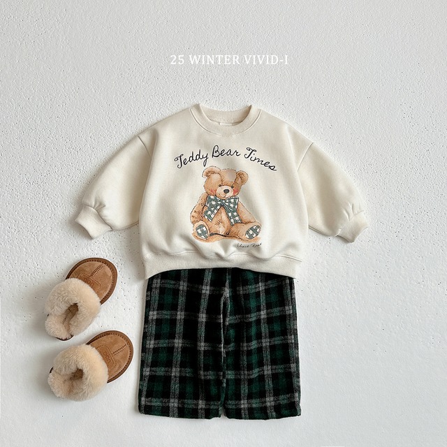 [即納S/L]≪VIVID-I≫Teddy Check Set 102 green