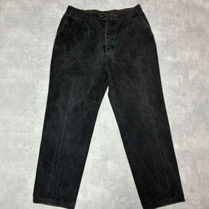 90s KENZO HOMME チノパン フェードブラック トラウザー