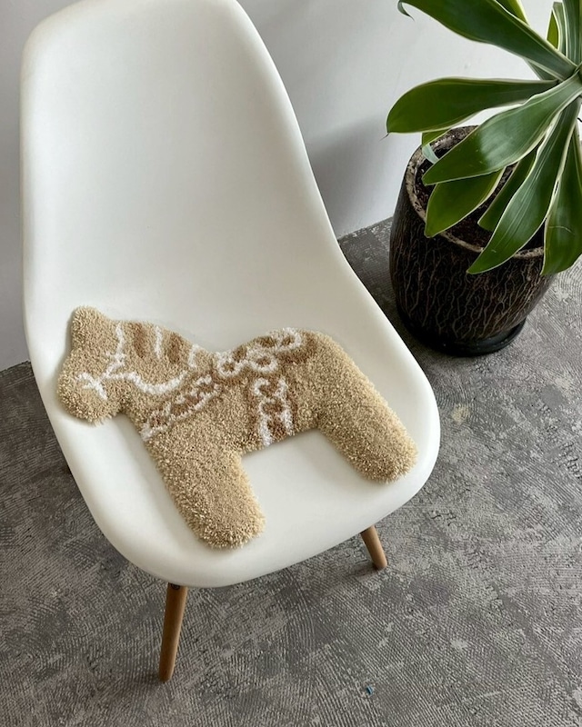 ダーラナホースラグ・ベージュ