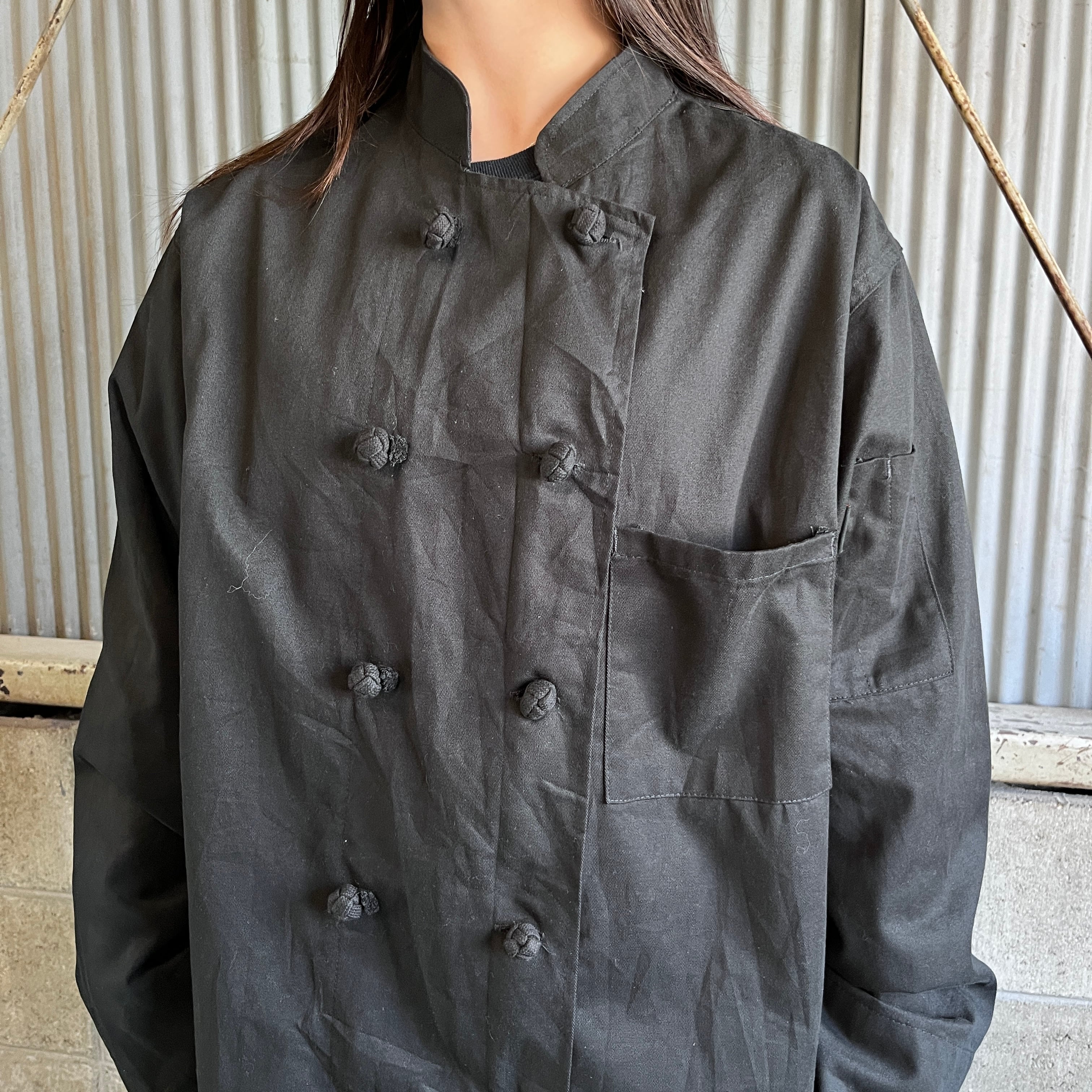 デッドストック Dickies ディッキーズ チャイナボタン CHEFF 長袖