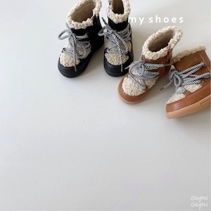 «sold out» harmonica boots モコモコブーツ 子供靴