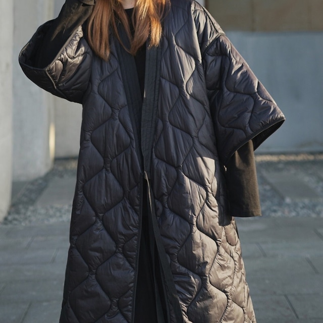 quilted loose jacket 10869