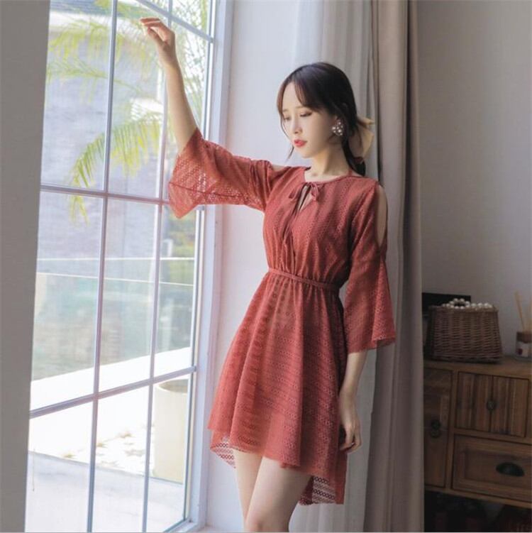 万能なデザインが人気の秘密です 3点セット スプリットスカート 温泉 水着 長袖 保守的 みずぎ