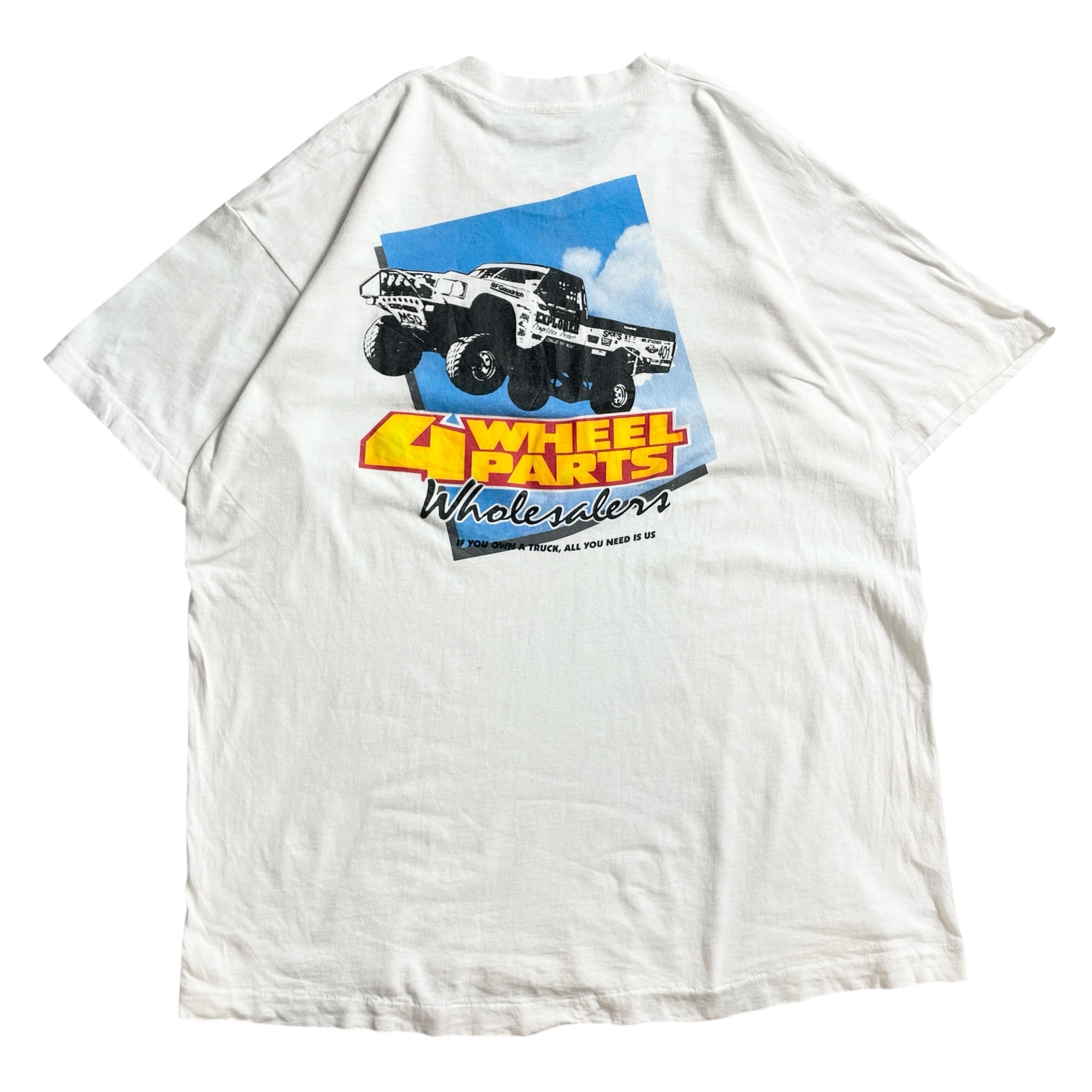 90s USA製 四駆 パーツ ショップ vintage T-shirt